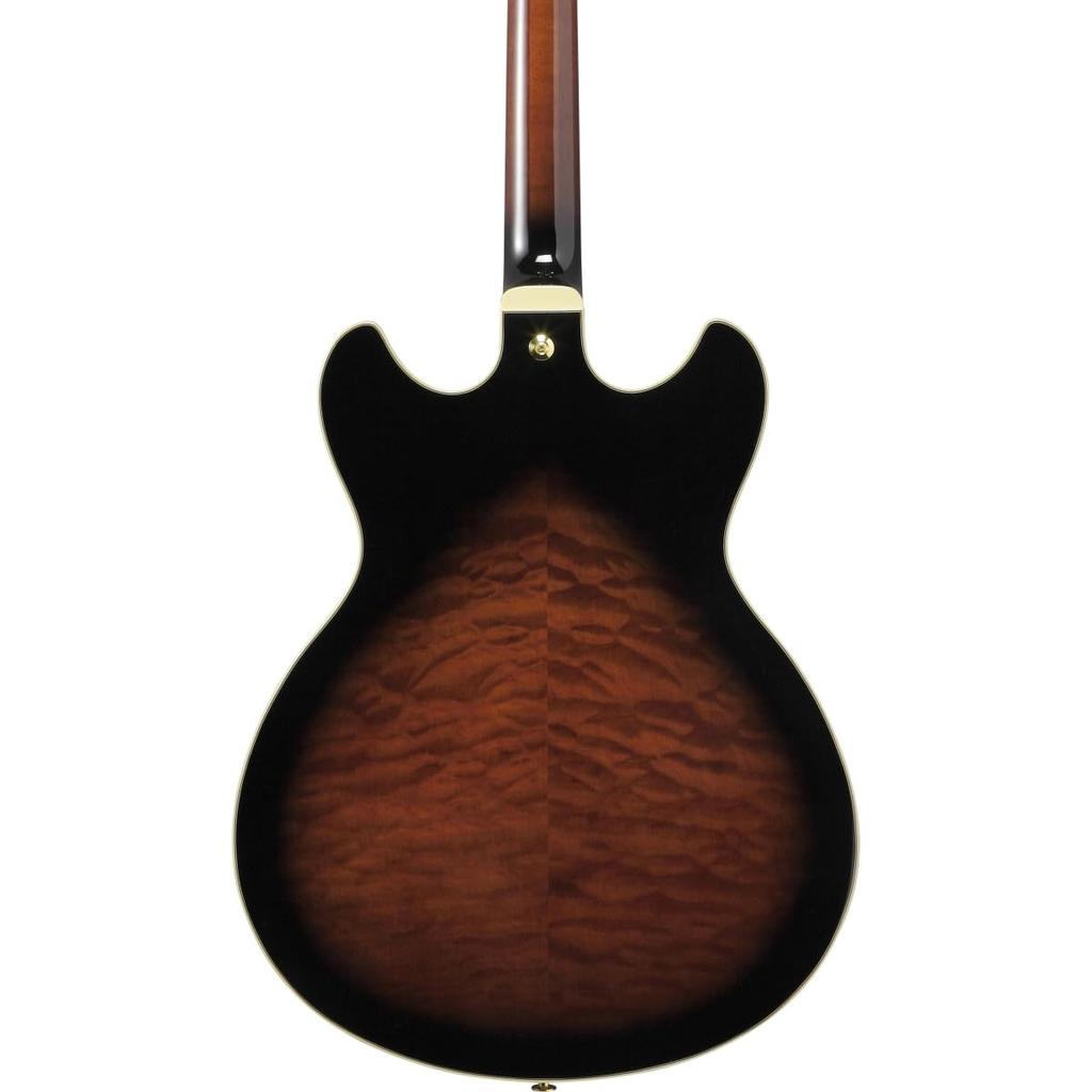 Экспрессионист AS93QMSP DBS Коричневый Ibanez Ibanez/Artcore (Тёмный санбёрст) [Полуакустическая] [Специальная модель]