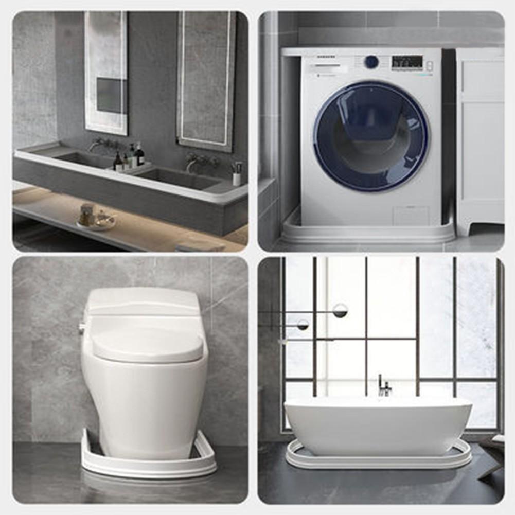 100-300 см резиновый силиконовый барьер для душа, пробка для воды, водонепроницаемая полоса для ванной комнаты