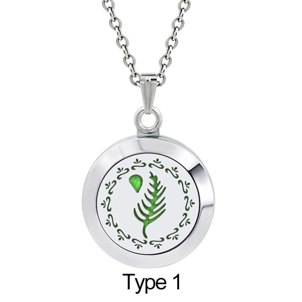 Кулон из нержавеющей стали для ароматерапии, подвески с ароматом, диффузор эфирного масла, ожерелье, ароматный медальон