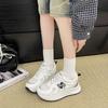 Casual Style Women's Shoes 2025 Spring New Platform Dad Shoes Women's Casual Mountaineering Soft Sole Light Running Sports Shoes