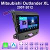 2 DIN Android Carplay автомобильное радио для Mitsubishi Outlander XL 2007-2012 мультимедийный проигрыватель головное устройство стерео GPS навигация BT WIFI 2+32 ГБ