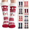 Christmas Thermal Slipper Socks Thick Warm Anti Slip Winter Cosy Bed Floor Socks