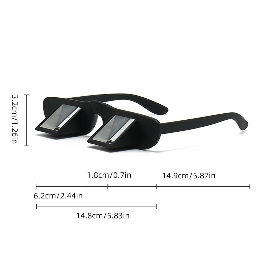 Outdoor Rock Climbing Clear Prism Glasses Eyeglasses Hight Transparent Comfortable Optical Refractive Light Weight Belay Glasses