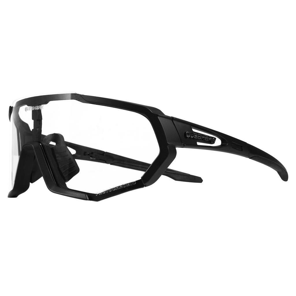 Queshark Photochromic Cycling Sunglasses MTB Sports Glasses Bicycle Goggles Mountain Bike Glasses Men's Women Cycling Eyewear