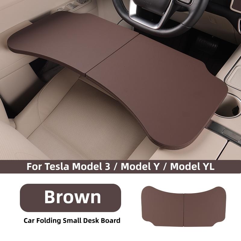 Для Tesla Model 3/Model Y/Model YL Складная маленькая столешница Автомобильный водитель Руль Обеденный стол Сиденье Ноутбук Столешница Лоток Крепление