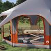 Family Tent Gray and Orange 5 Person Tent