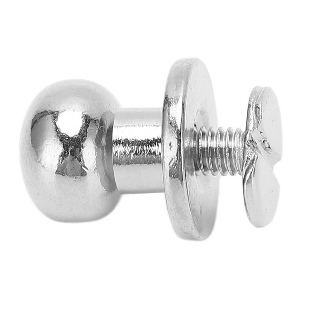 50 комплектов винтов с круглой головкой 10x8 мм, медный легкий винт для украшения своими руками, легкий винт, застежка для сумок, обуви