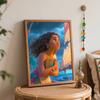 Disney Moana Characters Digital Oil Painting Art Kit Hand Painted Home Decor