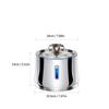 Petavista 2.5L Cat Water Fountain нержавеющая сталь автоматический фонтан для поения кошек для диспенсера воды для кошек аксессуары ультра-тихий