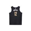 Nike Ja Morant Memphis Grizzlies No. 12 City Edition Fan Jersey 2023-24 Season Men Tops Black White DX8507-011