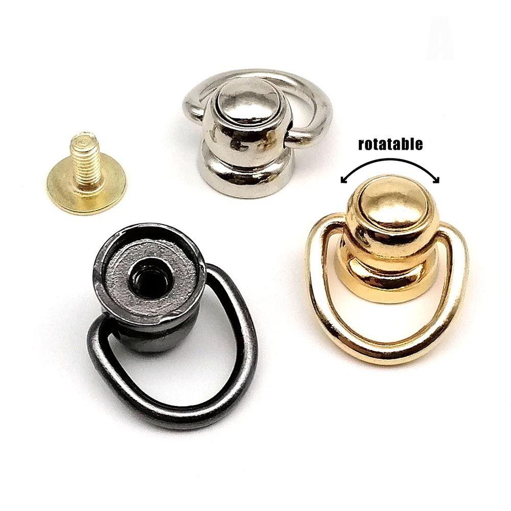 10 шт./упак. заклепки с винтовой заклепкой для кожаной сумки с винтовой заклепкой, чехол для телефона с кожаным ремешком
