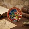 Эта лицензированная commemorative монета 0-й годовщины Соединенных Штатов — кусочек американской , идеально подходит для коллекционеров и .