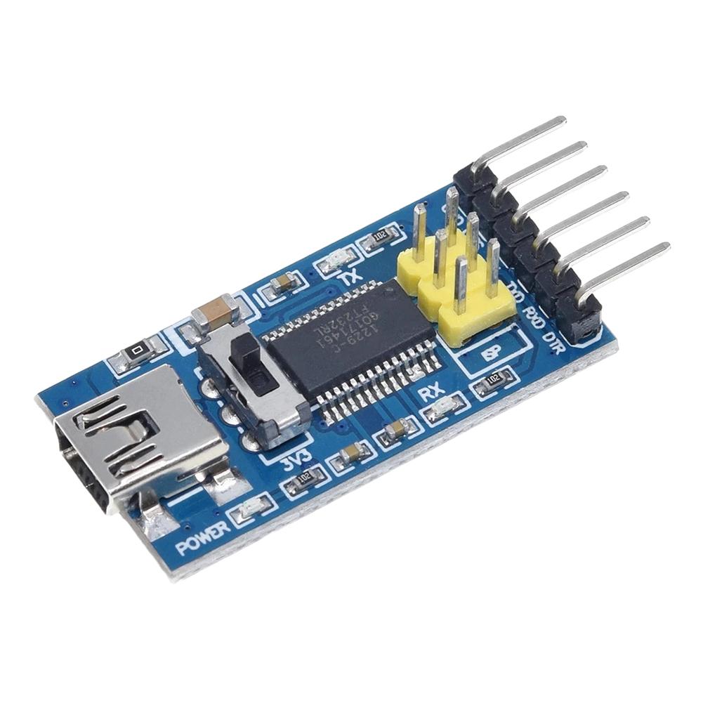 1-10 шт. FT232RL FT232 Pro Mini USB к TTL 232 3,3 В 5,5 В Модуль USB-преобразователя в последовательный порт TTL Мини-USB к плате адаптера TTL