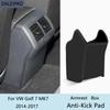 Car Rear Armrest Box Anti-Kick Pad For Volkswagen VW Golf 7 MK7 2014 2015-2017 Microfiber Leather Protective Cover Accessories