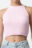 Women's Fashion Stylish Cardigan Pink Crop Blouse-Cardigan Set Knitwear Cardigan