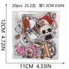 Animated Characters Cute Big Head Embroidery Cloth Sticker Bag Decoration Forest Elf Patch Sticker Heat Transfer Computer Embroidery
