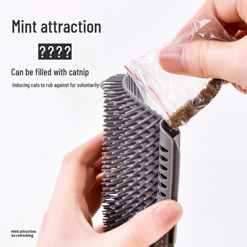 Устройство для массажа и царапания питомцев: Игрушка для кошки/собаки и когтеточка