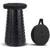 Collapsible Portable Stool, Upgraded Folding Camping Stool Load Capacity 450lbs Telescoping Foldable Retractable Stool for Adults