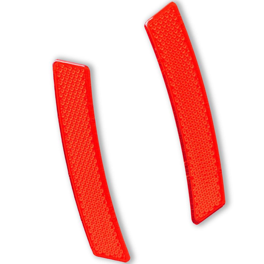 YESprime USDM North American Specs Side Reflector Side Reflector Car Fender Custom Dress Up Red