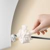 Cute Cartoon Duck-Shaped Hair Catcher Double Head Plastic Drain Cleaner Wall Mounted Cleaning Clip Shower Drains