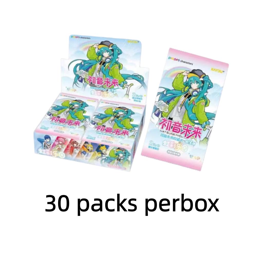 Genuine Hatsune Miku Series Charm Volume II Card Animation Characters Peripheral Children's Birthday Collection Gift Toys