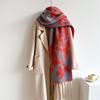 NEW Luxury Brand Women Simple Solid Cashmere Scarf Fashion Universal Winter Warm Shawl Pashmina Tassel Blanket Scarves