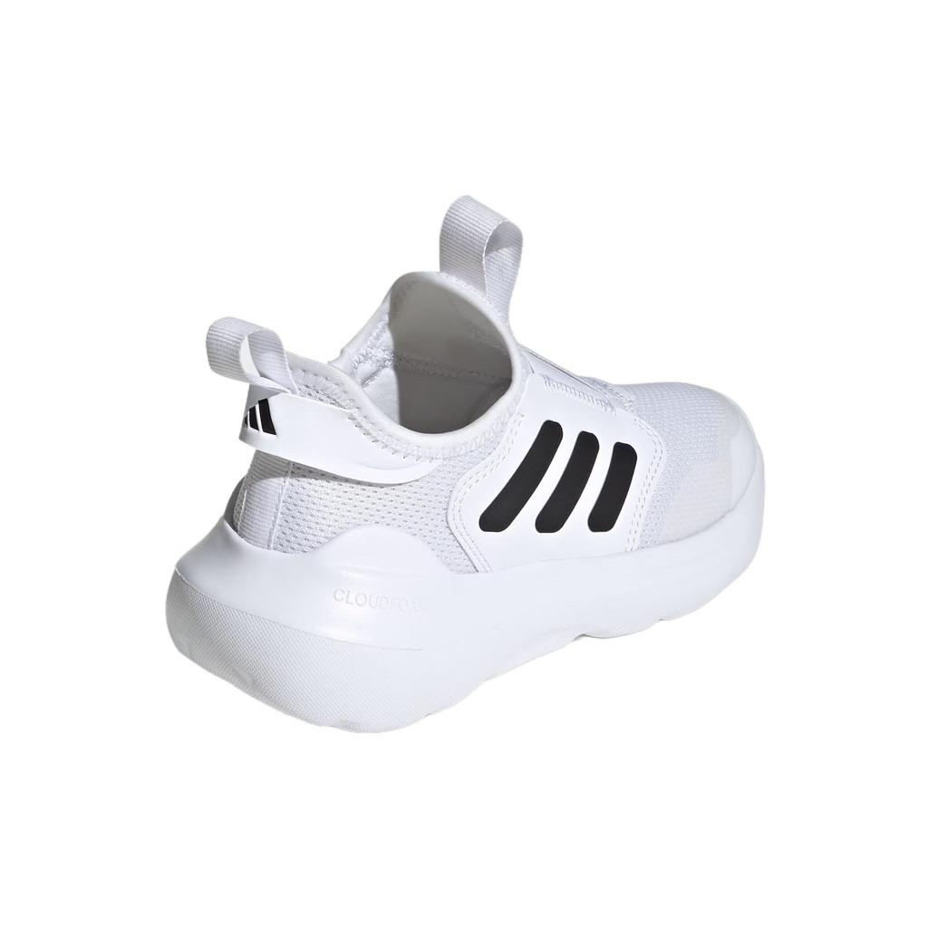 Adidas TENSaur Comfort Fabric AC Comfortable Lightweight Breathable Low-Top Casual Shoes Kids Sneakers White Black IH1065
