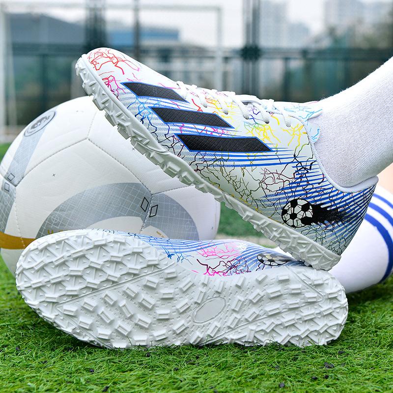 Футбольные бутсы мужские TF шипы не скользящие детские для начальной и средней школы молодежные профессиональные для игры тренировок спорта футбольные бутсы