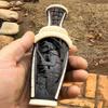 Ручная утиная свистулька для охоты, портативная, ручной работы, деревянная, реалистичный звук, для охоты на водоплавающих птиц, ворону, животное, привлекающая свистулька