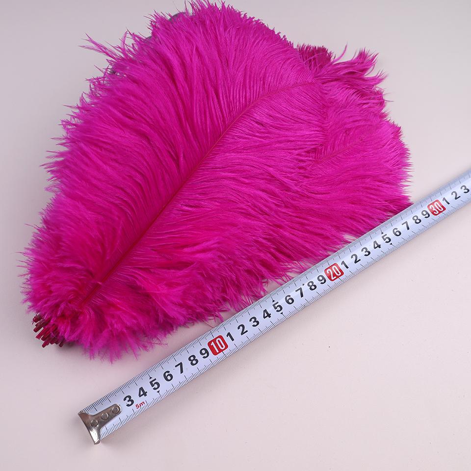 10 шт. 30-35 см Страусиные перья для рукоделия Свадебное украшение 12-14" Аксессуары для рукоделия Настольные центральные элементы Карнавальные перья