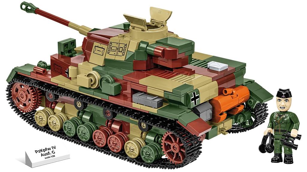 COBI Историческая коллекция Танк PzKpfw IV G времен Второй мировой войны Ausf.