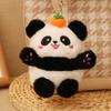Persimmons and Persimmons Panda Pendant Plush Bag Keychain Pendant Doll Panda Doll Souvenirs Around Men and Women