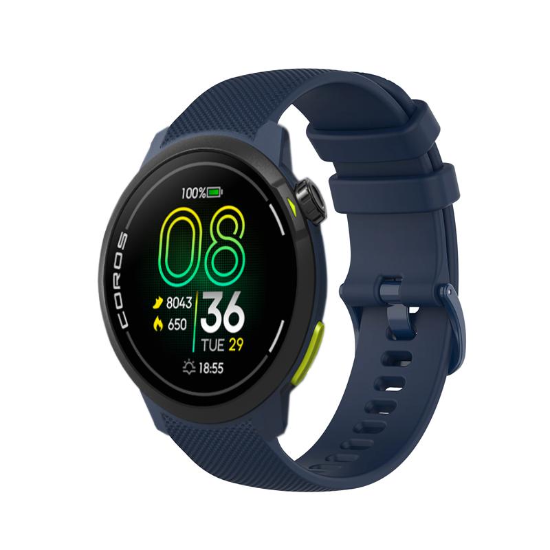 Силиконовый ремешок 20 мм 22 мм для COROS APEX 4 42 мм/PACE Pro-4-3 Удобный браслет Suunto Vertical 2-Race 2-Run/CMF Watch 3-2 Pro