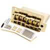 Ultra Tremolo Unit Bridge with Hardened Steel Pressed 42mm Brass and Insertable Tremolo Arm for American Vintage Strat Electric Guitars