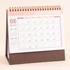 Foldable Table Calendar Standing Academic Planner 2027 Desktop Desk Calendar  Office Supply