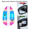Car Rearview Mirror Rain Eyebrow Rain Shield Universal Rearview For BMW M e46 e90 e60 f30 f10 e39 e36 g20 g30 f20 Accessories a44