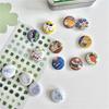 14Pcs Japanese Kawaii Retro Anime Badge 25mm Cute Mini Button Pin Badges for Backpack Makeup Pouch Pencil Case DIY Decoration