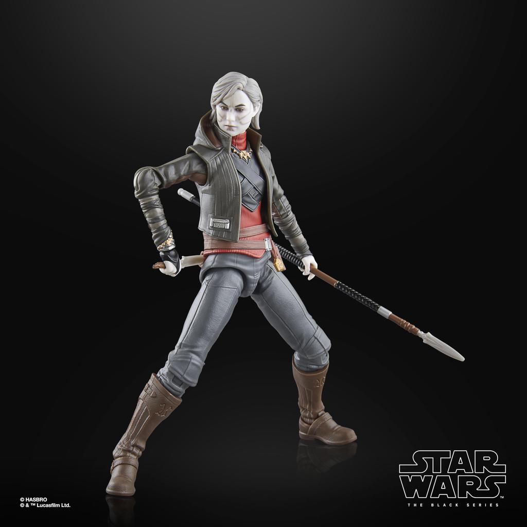 Hasbro Звездные Войны Черная Серия Ночная Ведьма Звездные Войны Выживший Премиум Коллекция 15см Фигурка Действия Аутентичная Меррин, Джедай G1560,