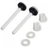 Nuts Toilet Seat Bolts Pack Plastic Replacement Sturdy
