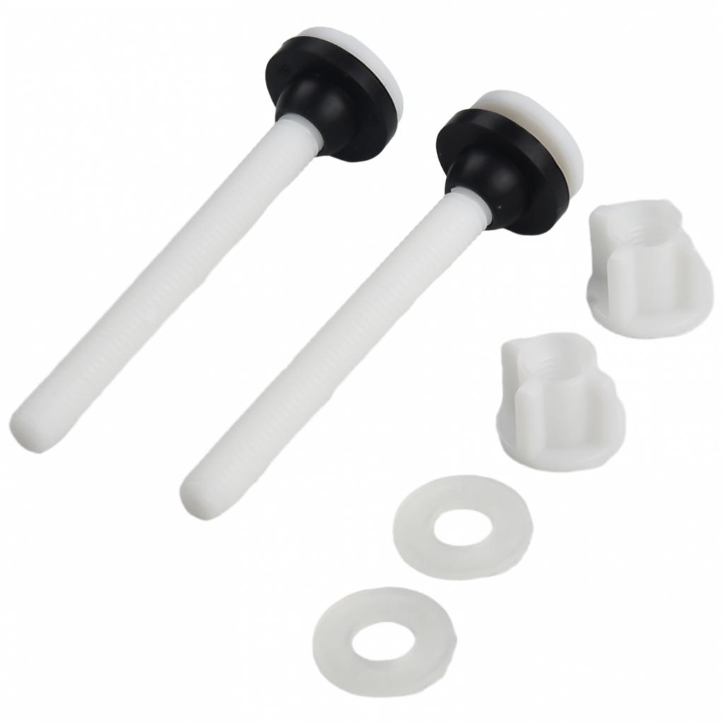 Nuts Toilet Seat Bolts Pack Plastic Replacement Sturdy