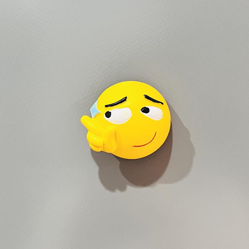 Магнит на холодильник в виде 3D эмодзи сердца - Милый подарок для лучшей подруги 'Я люблю тебя'