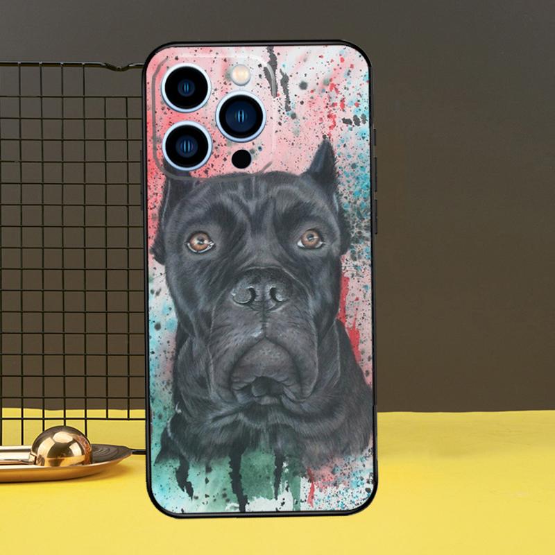 Итальянский чехол для телефона с собаками кане корсо мастиф для iPhone 12 11 14 Pro MAX XR X XS Max, чехол для iPhone 13 Pro Max 7 8 Plus SE2