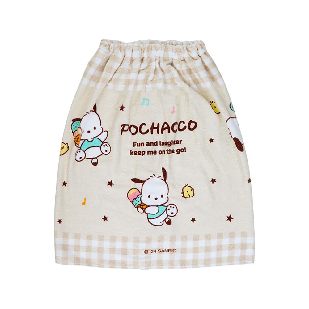Sanrio Pochacco Wrap Towel 60cm x 110 x Character SANRIO 004561 (60 1cm)
