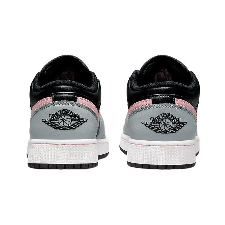 (GS) Air Jordan 1 Low 'Grey Fog Bleached Coral' Kids' 553560-062