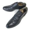 90s? Made In Italy PIENZA Leather Plain Toe McKay Construction 43 / 27.5-28.0cm / Black Dress Shoes(USED)