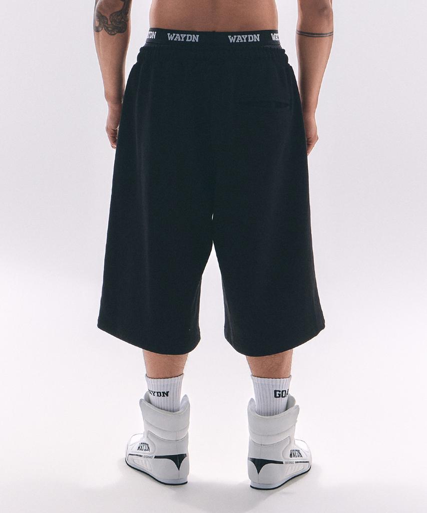 Weideun [Ali] The Greatest Bermuda Shorts Black