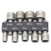 9pcs/set 5mm-13mm Hex SocketS Sleeve Nozzles Nut Driver Set Power Nuts Driver Socket Screwdriver Set Bits Sets Tools
