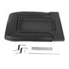 Center Console Lid Black Artificial Leather 19127364 Armrest Console Cover Replacement for EXT