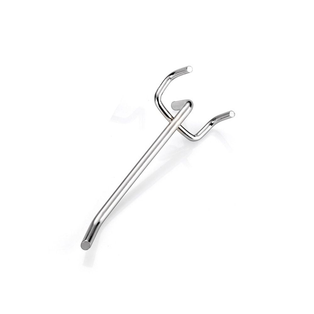 10pcs Perforated Panel Goods Shelf Holder Display Hooks Pegboard Hooks Retail Shop Peg Storage Racks