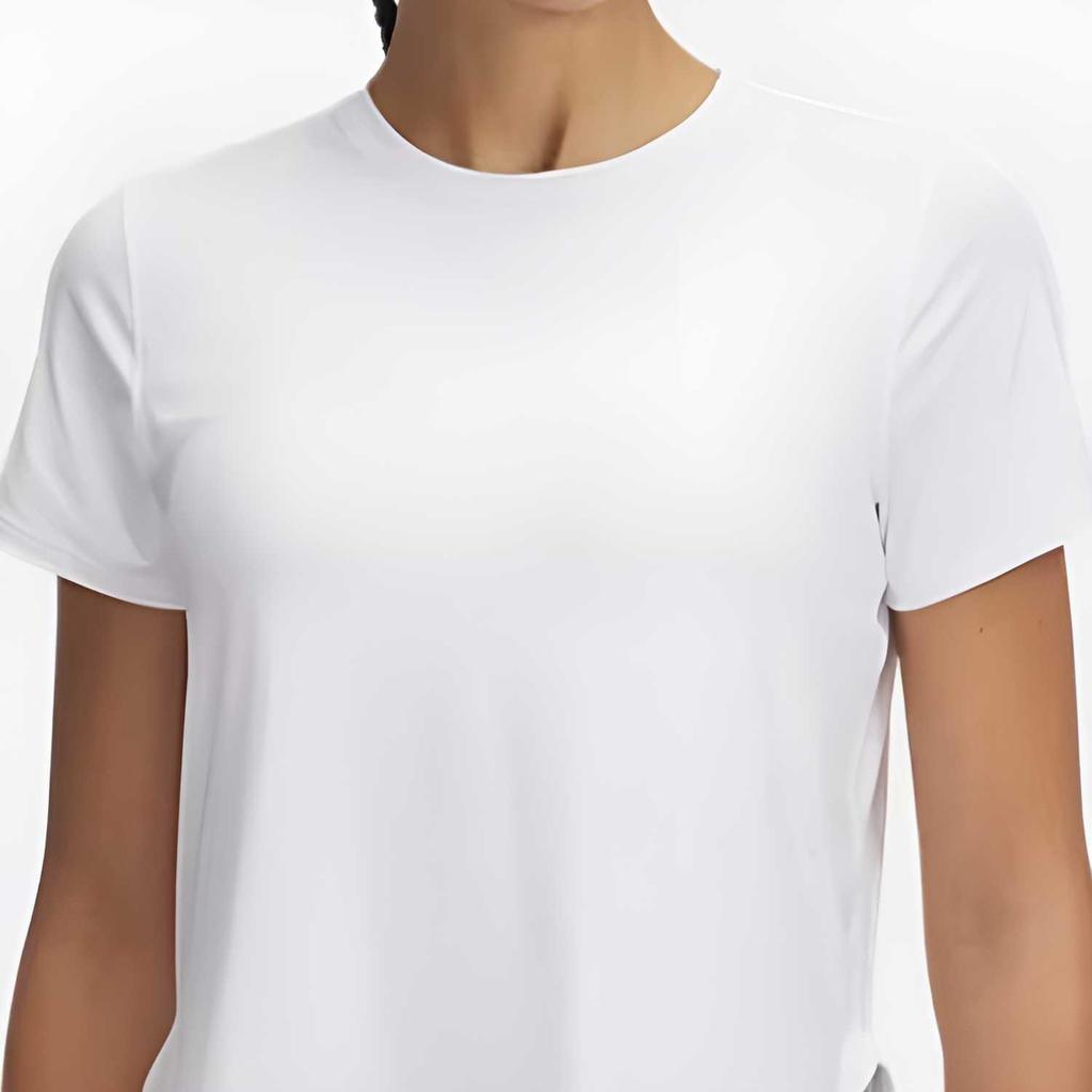 Under Armour Launch Elite Fashion Comfortable Versatile Trendy Short Sleeve Regular T-Shirt Women Tops White 1389564-100